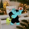 Appalachian State Mountaineers Three Gnome Football Christmas Ornament