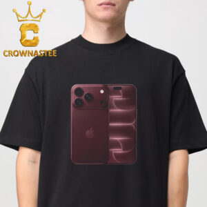 Apple Iphone 18 Series Burgundy Red 2026 Unisex T-Shirt