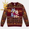 Arizona State Sun Devils Bluey Chilli Christmas Tree Ugly Sweater