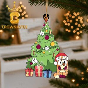 Arizona State Sun Devils Bluey Chilli Christmas Tree Decor Ornament