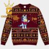 Arizona State Sun Devils Bluey Dance Mode Squats Christmas Ugly Sweater