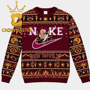 Arizona State Sun Devils Chucky Nike Christmas Ugly Sweater
