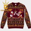 Arizona State Sun Devils Father And Child Christmas Ugly Sweater
