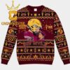 Arizona State Sun Devils Game Day Bluey Christmas Ugly Sweater