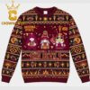 Arizona State Sun Devils Ghostface Scream Football Christmas Ugly Sweatshirt