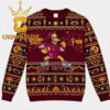 Arizona State Sun Devils Goofy Football Christmas Pattern Ugly Sweater