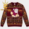 Arizona State Sun Devils Pooh Bear Disney Christmas Ugly Sweater