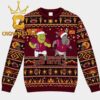 Arizona State Sun Devils Santa Claus NCAA Football Christmas Ugly Sweater