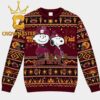 Arizona State Sun Devils Snoopy And Friends Football Christmas Ugly Sweater