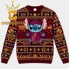 Arizona State Sun Devils Stitch Love Christmas Ugly Sweater