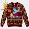 Arizona State Sun Devils Stitch NCAA Football Christmas Ugly Sweatshirt