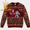 Arizona State Sun Devils Woody Ans Buzz Lightyear Toy Story Football Christmas Ugly Sweater