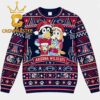 Arizona Wildcats Bluey Football Christmas Ugly Sweater Arizona Wildcats Bluey Football Christmas Ugly Sweater