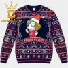 Arizona Wildcats Bluey Jack NCAA Football Christmas Gift Ugly Sweater