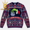 Arizona Wildcats Grinch Hand Stole Logo Christmas Ugly Sweater