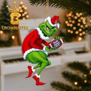 Arizona Wildcats Grinch Stole Football Secondary Logo Christmas Decor Gift Ornament