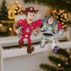 Arizona Wildcats Woody Toy Story Football Christmas Tree Decor Ornament Arizona Wildcats Woody Toy Story Football Christmas Tree Decor Ornament
