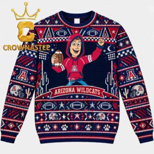Arizona Wildcats Woody Toy Story Football Christmas Ugly Sweater