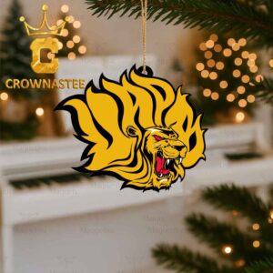 Arkansas Pine Bluff Golden Lions Logo Christmas Ornament