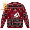 Arkansas Razorbacks Grinch Stole Logo Christmas Ugly Sweater