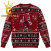 Arkansas Razorbacks Football Dad Cooler Christmas Ugly Sweater