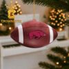 Arkansas Razorbacks Ghostface Scream Football Christmas Ornament