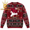 Arkansas Razorbacks Goofy Player Christmas Ugly Sweater