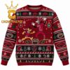 Arkansas Razorbacks Goofy Circus Football Christmas Ugly Sweater