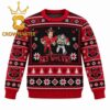 Arkansas State Red Wolves Pooh Bear Christmas Ugly Sweater