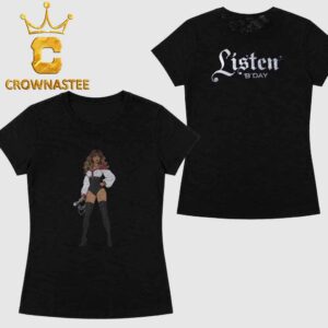 Beyonce B’Day 20th Anniversary Listen Vintage Two Sided T-Shirt