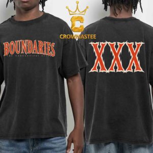 Boundaries MegaCorp Pavilion 2026 Tour Newport Kentucky Pop Up Two Sided T-Shirt