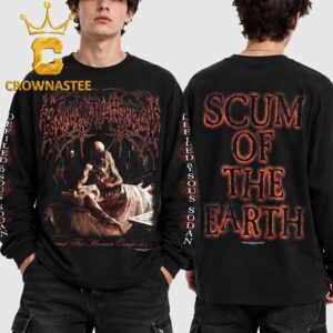 Bring Me The Horizon 2026 Tour Scum Of The Earth All Over Print Long Sleeve Sweatshirt
