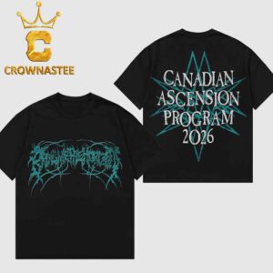 Bring Me The Horizon 2026 Tour Third Ascension Canadian Program Two Sided T-Shirt