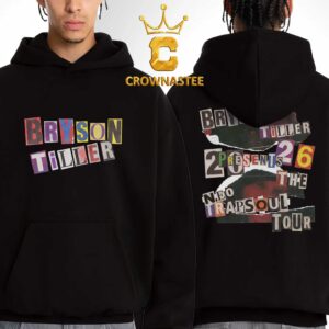 Bryson Tiller 2026 Tour The Neo Trapsoul Two Sided Hoodie