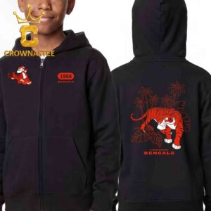Cincinnati Bengals Shere Khan Disney x Champion Zip Hoodie