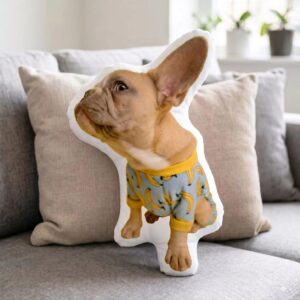 Custom Shape Cat Dog Cat Gifts Pet Personalized Home Decor Pillow