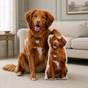 Custom Shape Cat Dog Pet Golden Pillow