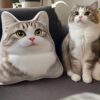 Custom Shaped Dog Cat Pet Personalize Gifts Pillow