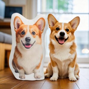 Custom Shape Dog Pet Funny Pillow