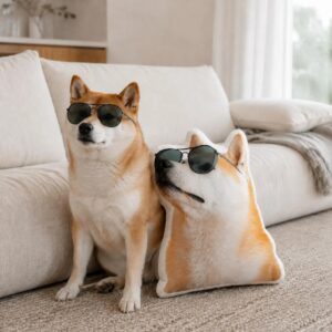 Custom Shaped Dog Cat Pet Personalize Gift Pillow