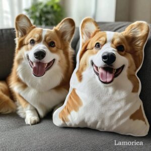 Custom Shape Pet Personalize Pillow