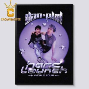 Dan And Phil Hard Lunch 2026 World Tour Home Decor Poster Canvas