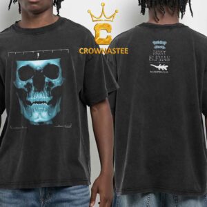 Danny Elfman x Alligator Jesus Skull Two Sided T Shirt