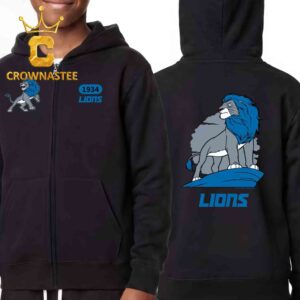 Detroit Lions Simba Disney x Champion NFL Zip Hoodie
