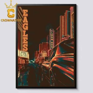 Eagles Band Sphere Las Vegas 2026 Tour September 18th 19th Home Decor Poster Canvas