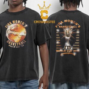 FIBA Women’s Basketball World Cup 2026 Champions Two Sided T-Shirt