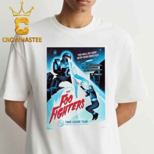 Foo Fighters Commonwealth Stadium 2026 Edmonton AB September 17th Take Cover Tour Unisex T-Shirt