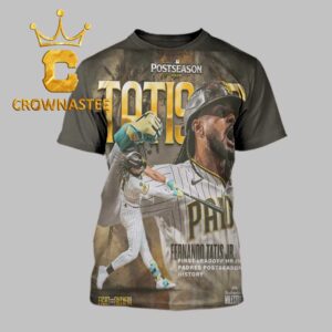 Fernando Tatis JR Fight For The Faithful Post Season 2026 All Over Print T-Shirt
