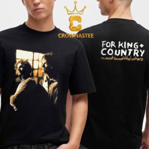 For King + Country The Most Beautiful Colours Tour 2026 Two Sided T-Shirt