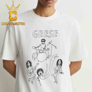 Geese 2026 Tour Graham Coxon Drawing Unisex T-Shirt
